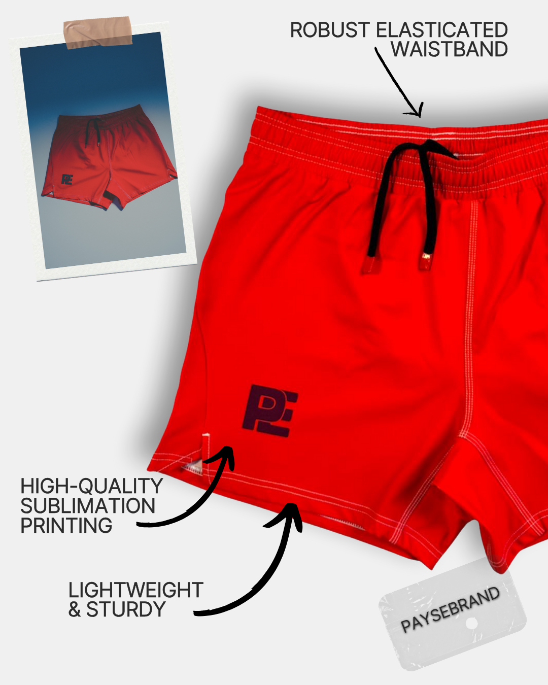 PAYSE Puffy Fight Short