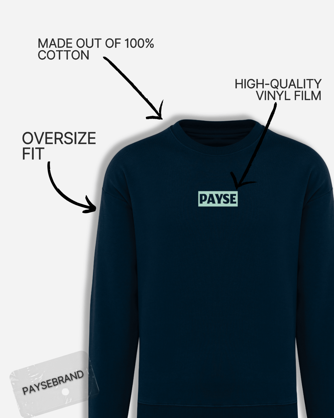 PAYSE Sweater Box Logo