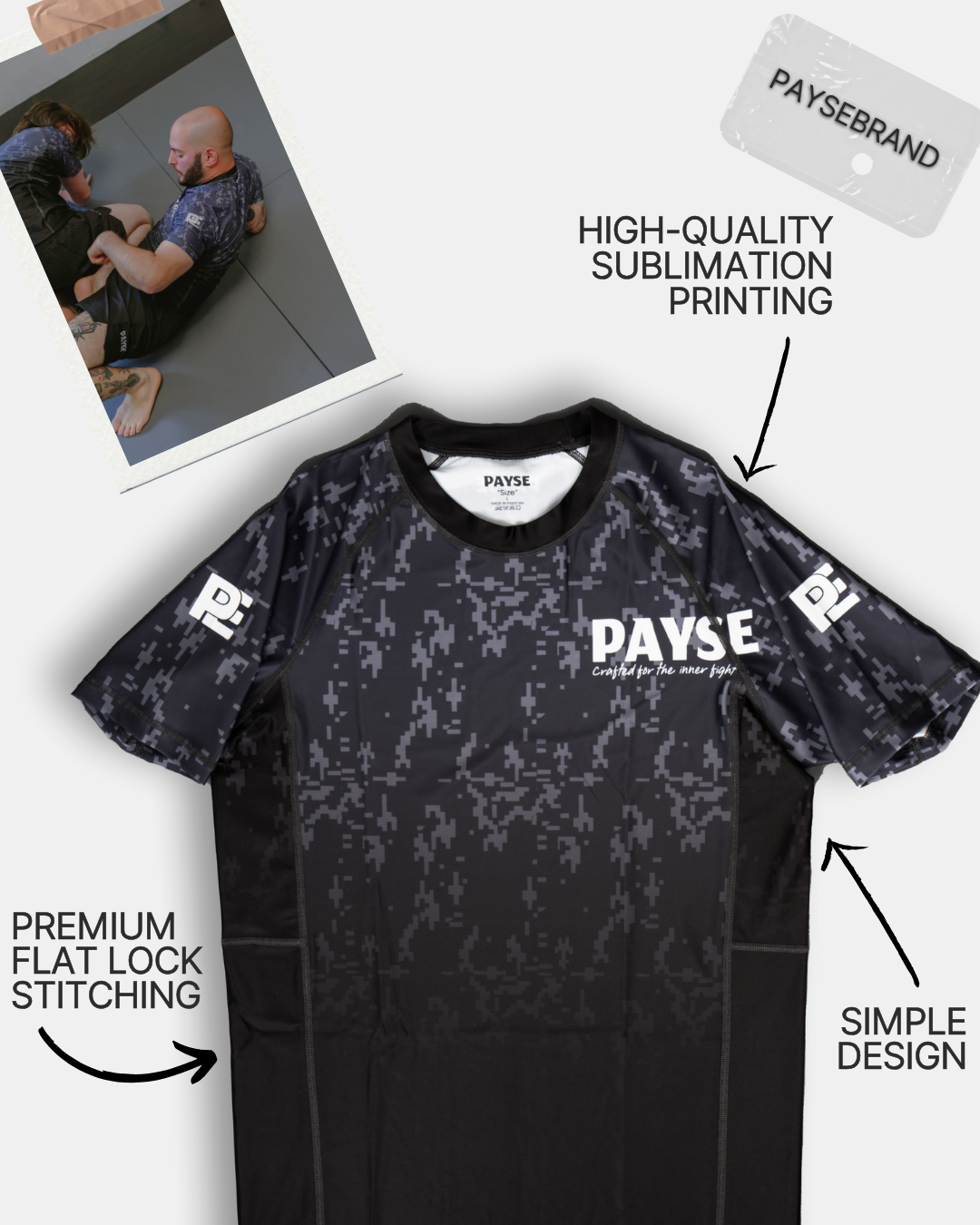 PAYSE Digital Camo Rashguard