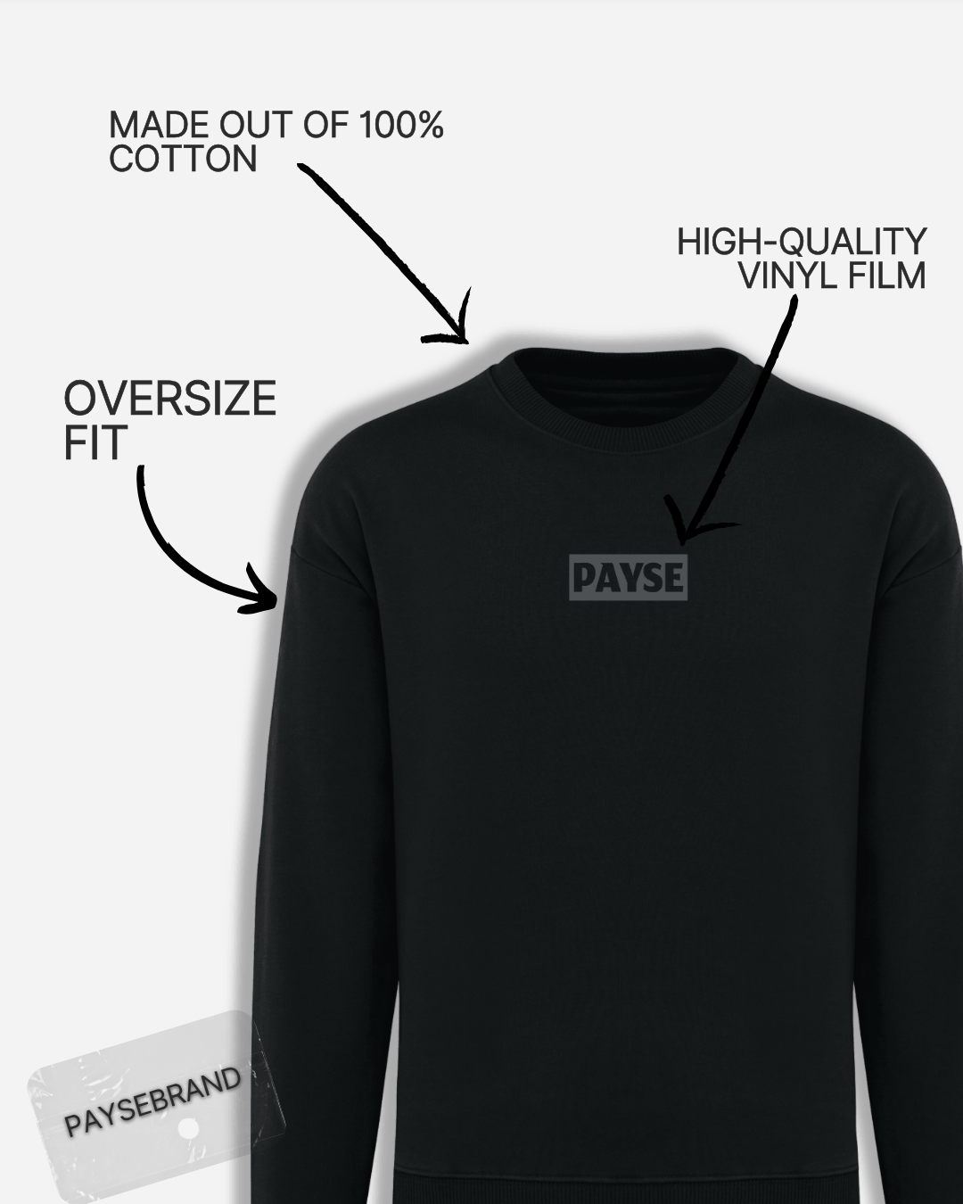 PAYSE Sweater Box Logo