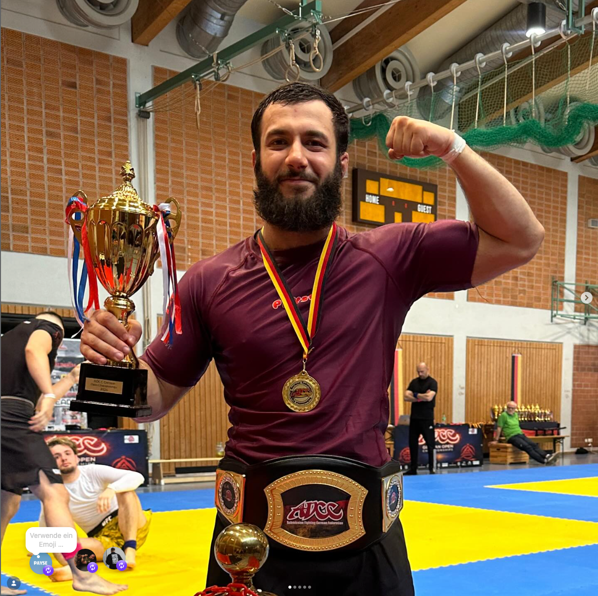 PAYSE Ambassador Tino gewinnt die ADCC Germany Open Pro 2026
