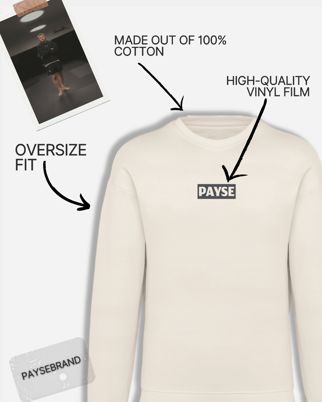 PAYSE Sweater Box Logo